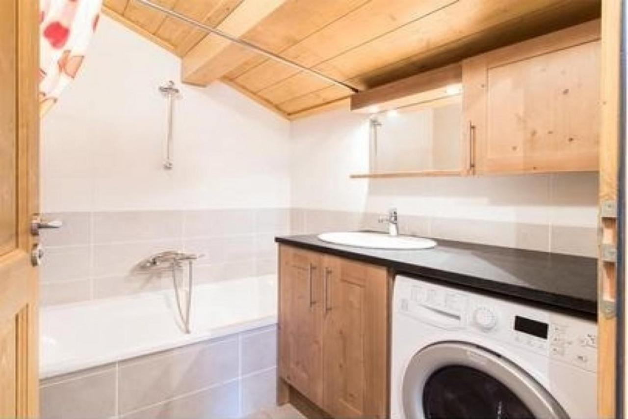 Modern 3 Bed Penthouse Apartment, Balcony & Garage, Close To Village & Ski Bus Samoëns Exterior foto