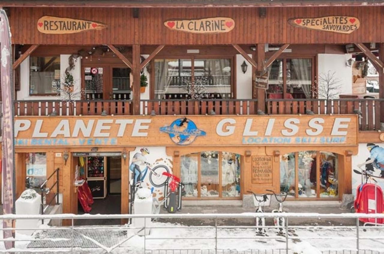 Modern 3 Bed Penthouse Apartment, Balcony & Garage, Close To Village & Ski Bus Samoëns Exterior foto